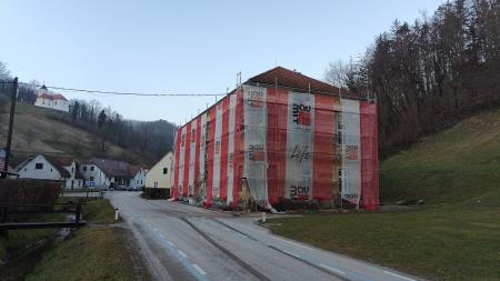 Obnova fasade stara šola Lemberg 2